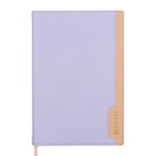 Dated 2025 diary, A5, 176 sheets of Escalada, a solid cover made of artificial leather, foil embossing, liesse, cream block 70 g/m2, lilac