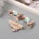 Decor for creativity Tree "clothespin. Tukan on a sheet of monsters" set of 3 pcs 1.3x3.7x4.5 cm