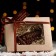 Chocolate figure "Happy New Year Snowflake", 80 g