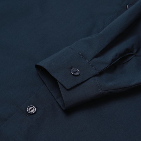 Shirt for the boy Minaku: School Collection, dark blue color, height 152 cm-10