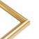 Photo frame plastic "Mira" 29.7x42 cm, (A3) gold (plastic screen)