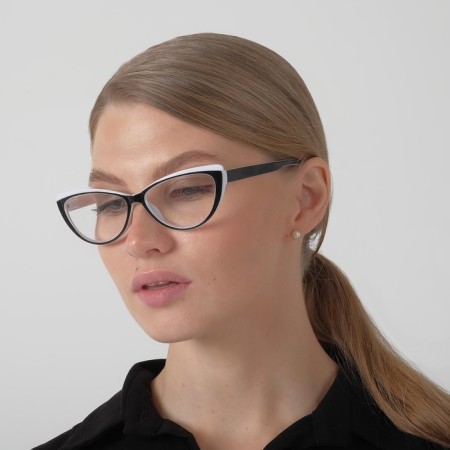 Ready glasses Most 2038 C4, black and white color, bending pipe, +2-2