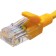 Suprlan 10-0164 UTP RJ-45 patch cord.-Vilka RJ-45 Kat. 5e 3M yellow LSZH 24AWG