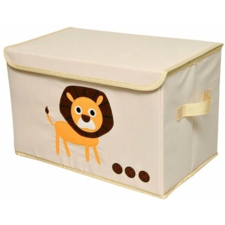Storage box with a lid "Leo", 38x26x26 cm-1