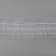 The curtain tape is classic, organza, 4 cm, 50 ± 1 m, white color