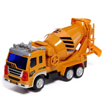 The construction "construction", a scale of 1:55, works from batteries, light and sound, mix-6