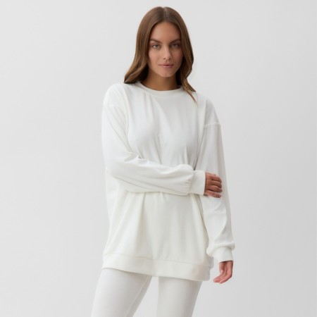 Women's costume (sweatshirt and leggings) KAFTAN PLUSHY p. 52-54, white-1