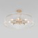 Ceiling light Bogate’s Flamel 373/8, E14, 8x60W, 700x700x380 mm, color gold