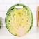 Board cutting and serving round kitchen "cabbage in context", 25.5 cm