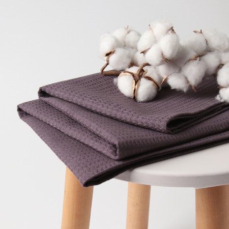 Ethel towel, col. Kapuchino, 80x147 cm, 60% linen, 40% HL, 245 g/m2
