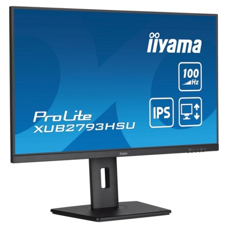 Monitor IIYAMA 27 "Prolite Xub2793HSU-B6 Black IPS LED 1MS 16: 9 HDMI M/M Matte Has Piv 2 107748-3