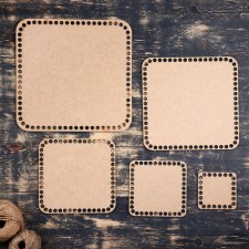 A set of blanks for knitting 