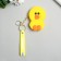 Killer's keychain with a carbine silicone "chicken" 2.5x7x11 cm