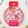 Love cookies form, pink color