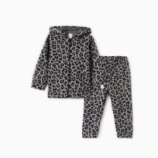 Costume: sweatshirt and pants crumb I Trendy Grey, height 68-74 cm