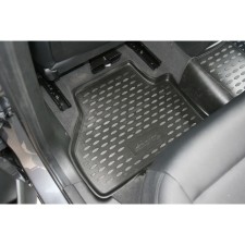 Rugs in the BMW X3 Salon, 2010-2016 4 pcs. (polyurethane, beige)