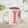 Homeleon mug Ceramic share "I love you", 350 ml, red color