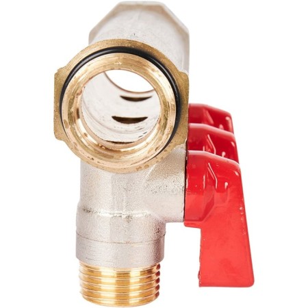 Collector Stout SMB 6210 341203, 1/2 ", 3 exits, with ball valves 3/4", red pens-1