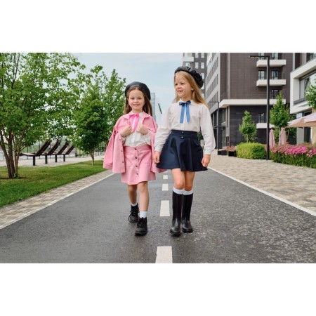 Children's skirt KAFTAN, size 38 (146-152 cm), pink color-10