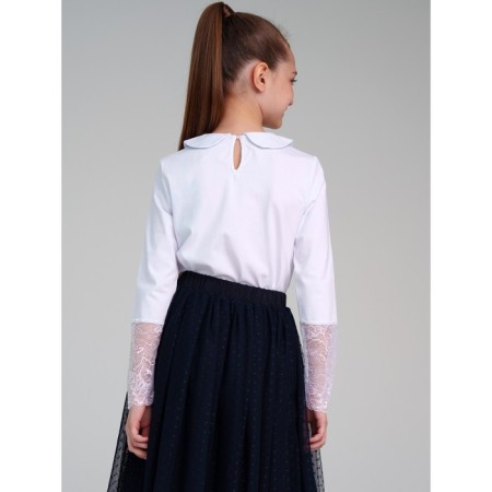 PlayTode Blouse for girls, height 164 cm, white color-4