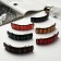 Halfish hair clip "Avior" stripes, 9 cm, mix