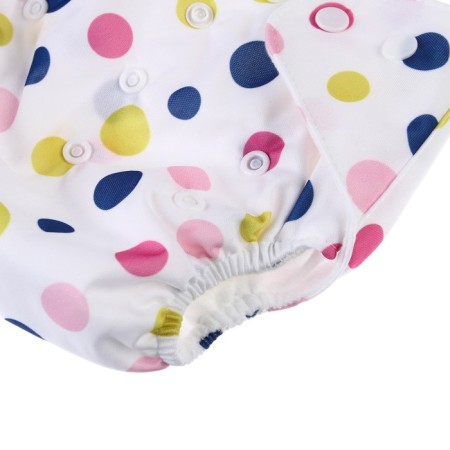 Reusable diaper+ 1 insert included "balls", white/pink color-5