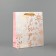 Package New Year's laminated Gift with New Happiness, M 30 x 26 x 9 cm, New Year