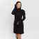 Women's dress (case) minku: Partydress color black, size 44