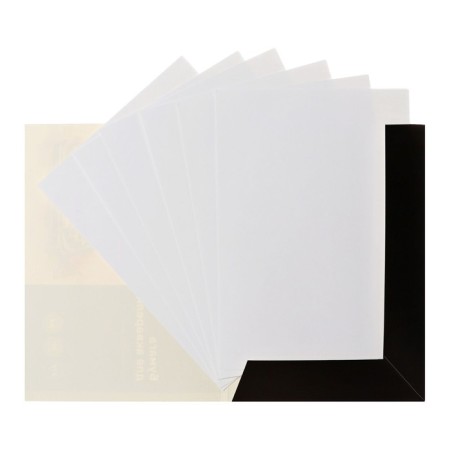 Watercolor paper in A4 folder, 20 sheets, BG "Antique Machine", 270 g/m2-4