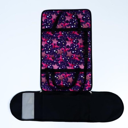 Bag - carrying for animals with print, 40 x 25 x 26, mix of flowers-7