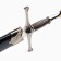 Suv. product dagger, black scabbard, 35cm