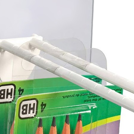 Hook-lumber self-adhesive 2.5 × 4 cm (packing 100 pcs.), Transparent-1