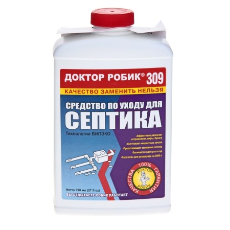 Septic care agency Dr. Robik 309, 798 ml.-2