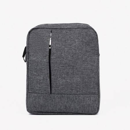 Male bag, gray color-1