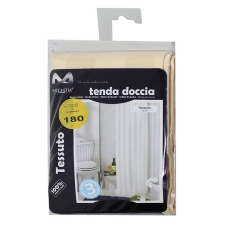 Rigone bathroom curtains, 180 x 200 cm, beige color-5