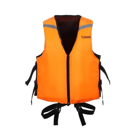 Safety vest yugana, adjustable, size 48-54, orange-1