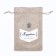 Gift bag with thermonacle "with all my heart!" 15.5 x 24 cm