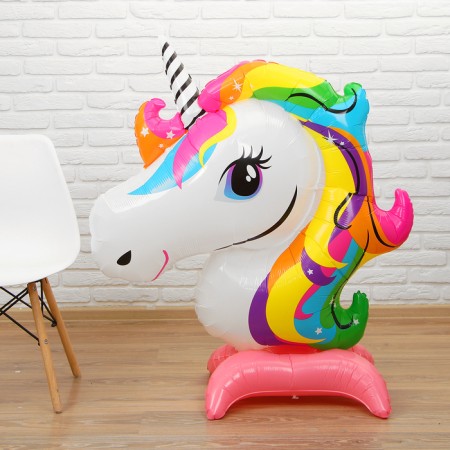 Foil ball 57 "Unicorn", on the legs, under the air