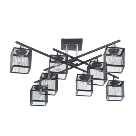 Caucasus "Cube" 8x60W E27 Black 61.5x61.5, x27cm