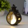 Nightmare "frozen candle" 3xlr1130 black 5x7.5x12 cm Risalux