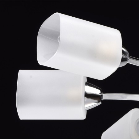 Ceiling Ceiling "Olympia", 8x60W E14, chrome 68x68x16 cm-3
