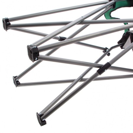 Folding chair with armrests and cup holder Palisad Camping, 60x60x110/92 cm-5