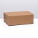 The box is folding, brown, 26 x 17 x 9 cm