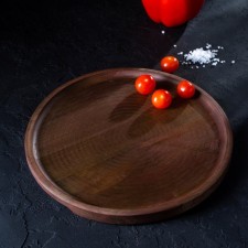 ADELICA, D = 30 × 1.8 cm, array of birch, secret handles, soaked in oil, chocolate color, chocolate
