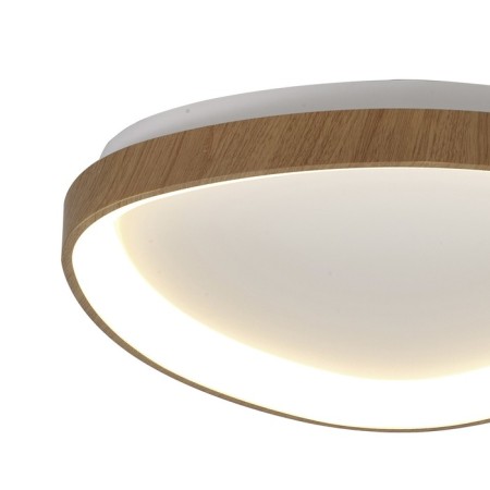 Ceiling light Mantra Niseko, LED, 3000LM, 2700-5000K, 611x605x63 mm, wood color-1