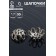 Bead hats (set 30 pcs.) SM-020, 5 × 12 mm, silver color