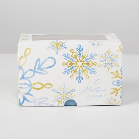 LET IT SNOW cupcakes, 10 x 16 x 10cm, New Year-1