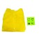 Children's raincoat with reflective elements, yellow color (120-160 cm)