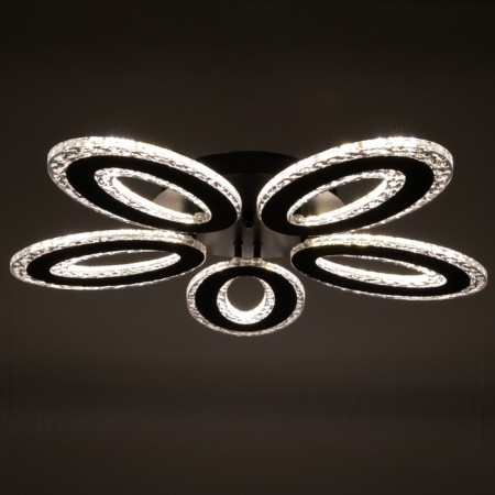 Causteen with PDU 1095/5bk LED 190W Dimmer Black 62x62x10 cm Bayerlux-6