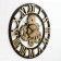 Wall clock, series: loft, discrete move, D-58 cm